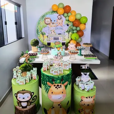 Festa Safari Decoração